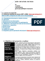 Estructuración de La Acta de Inicio Acttividad 3