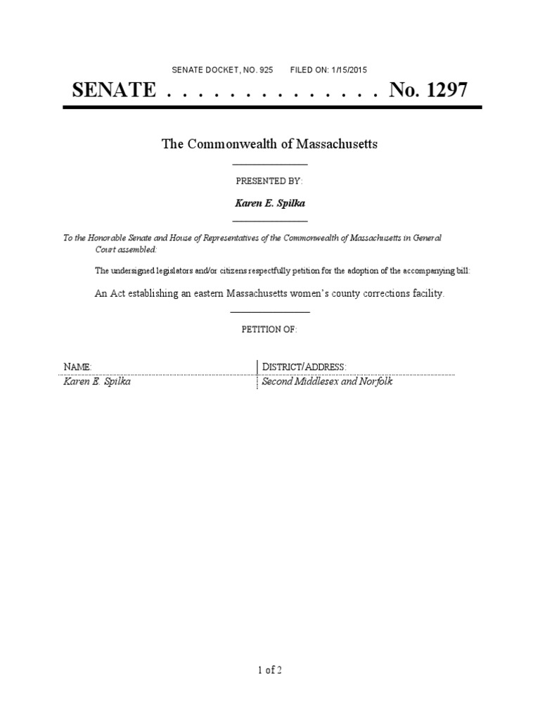 Bills 1297 | PDF