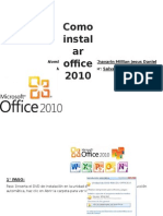 Instalacion de Office 2010