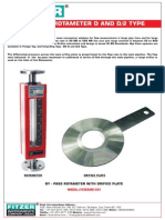 By-Pass Rotameter D D2 Type