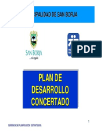 Plan de Desarrollo Concertado San Borja 30-05-2012