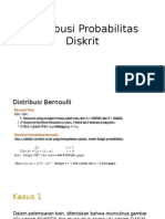 Distribusi Probabilitas Diskrit