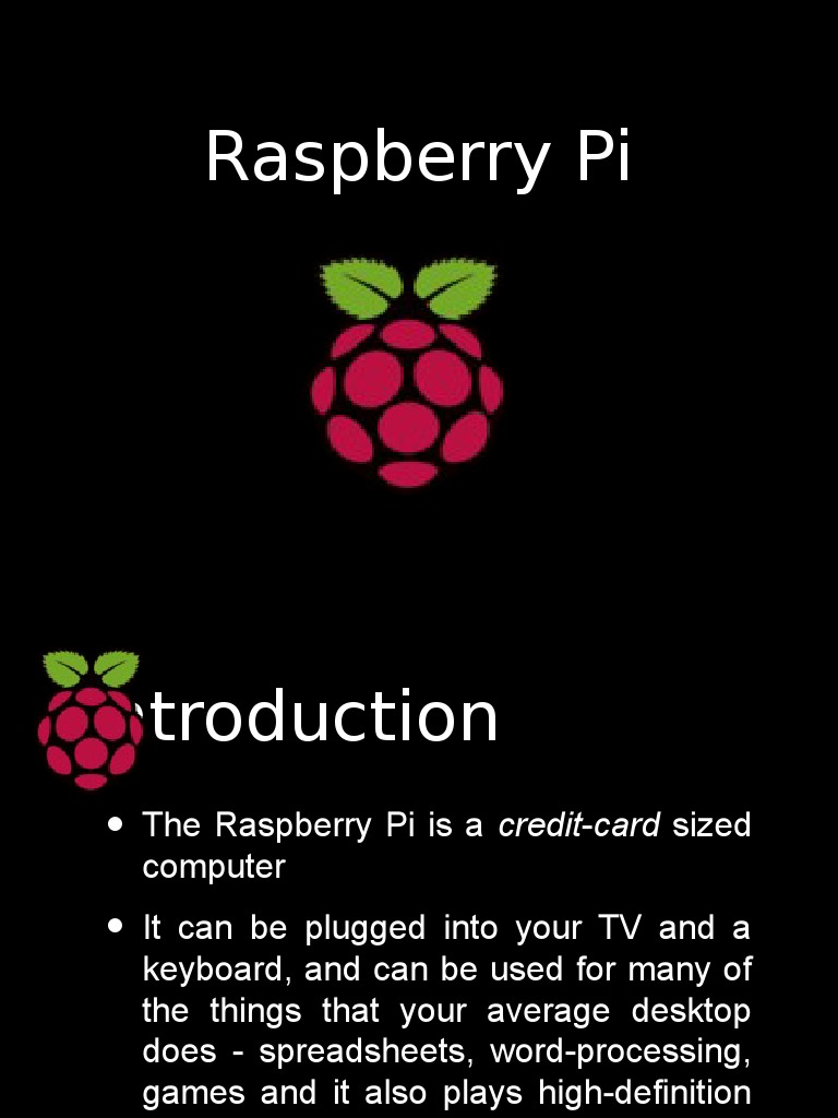Raspberrypi | PDF | Raspberry Pi | Arm Architecture