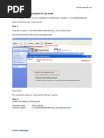 Lab 1: Creating A New Domain in GUI Mode: SAM Technologies