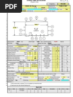 API 650 Tank Design Calculation | PDF | Nozzle | Stress (Mechanics)