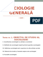 Sociologie Generală
