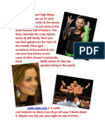WWE Summary