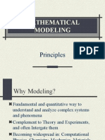 Introduction Principles of Mathematical Modeling