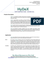 HyDeX Technical Data Sheet