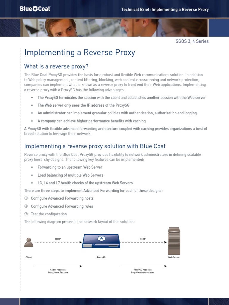 Bluecoat Reverse Proxy | PDF | Proxy Server | World Wide Web