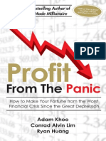 Adam Khoo Profit From the Panic
