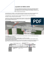 La Poutre en Béton Armé RetoEEmbée Et Rehaussee
