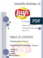 4p's Analysis of Lays