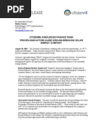 Download Citizenre Press Release by Earth Phone SN267769 doc pdf