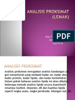 Analisis Proksimat Lemak New