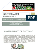 Mantenimiento de Software