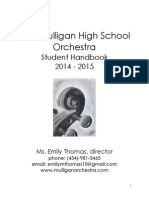 High School Sample Handbook