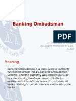 Banking Ombudsman Scheme, 2006
