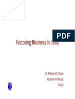 Factoring Business in India