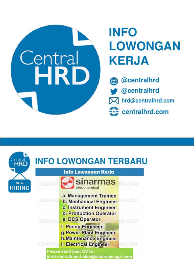 Lowongan Kerja Sinarmas Management Trainee Centralhrd