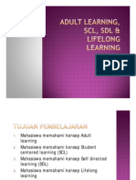 ADULT LEARNING, SCL, SDL & Lifelong PDF