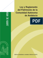 Ley y Reglamento Patrimonio de Andalucia PDF