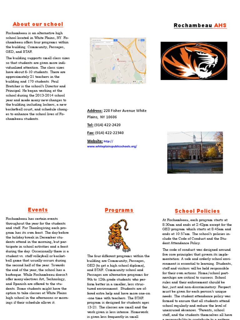 Travel brochure assignment picture