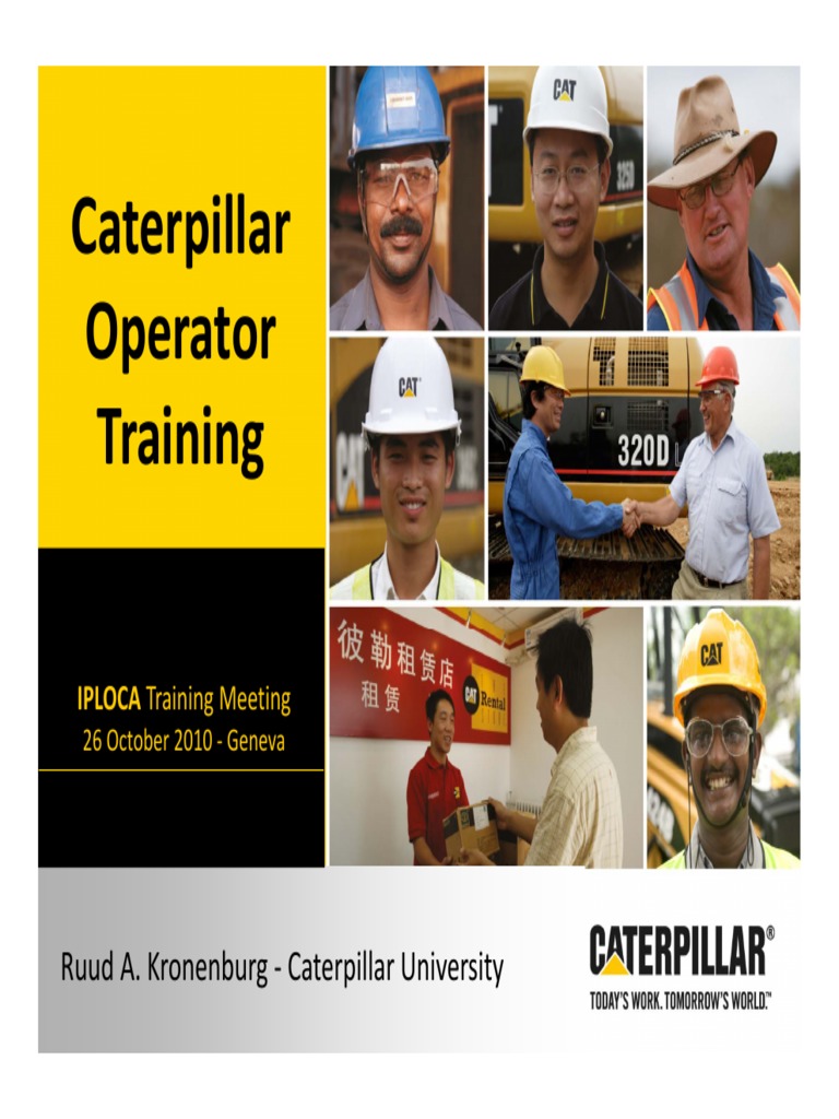 CAT OperatorTraining PDF | PDF | Test (Assessment) | Educational Technology