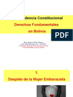 Clase No. 4. Jurisprudencia Constitucional Derechos Fundamentales