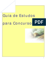 Guia de Estudo Para Concursos