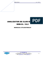 Analizator de Clor Rezidual