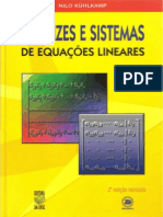 Matrizes e Sistemas de Equações Lineares - Nilo Kühlkamp