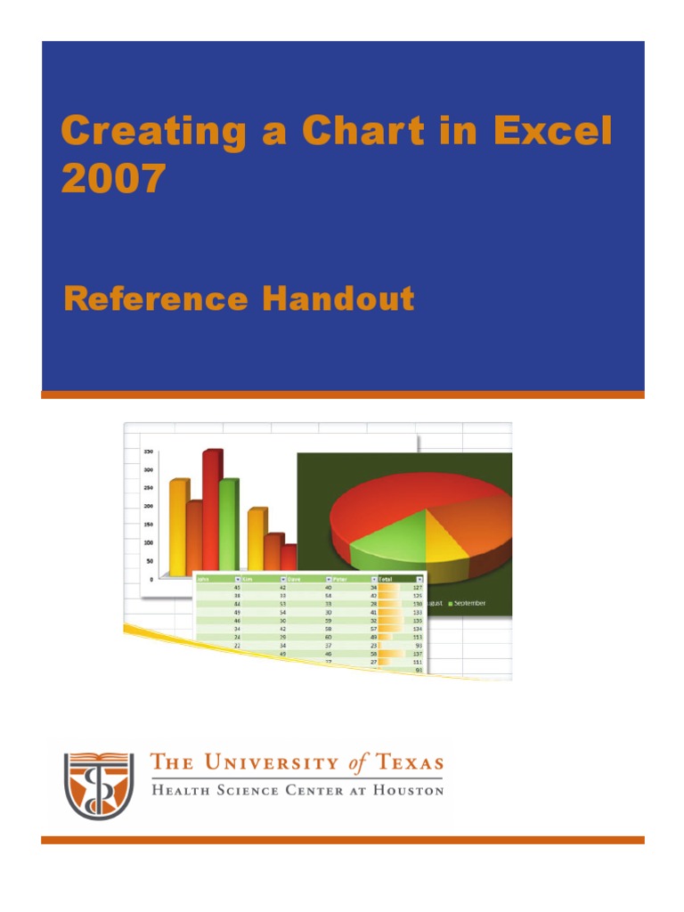 Excel 2007 Chart Creation Guide | PDF | Chart | Microsoft Excel