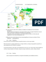 Ubica Los Principales Biomas Terrestresen El Mapamundi y Coloréalos