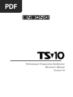 TS10 Manual