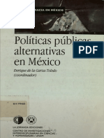 Politicas Publicas Alternativas en Mexico