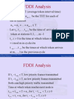 FDDI Analysis: Computer Networks Prof. Hema A Murthy