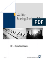 Loans@ Banking Services 5.0: RKT - Origination Interfaces