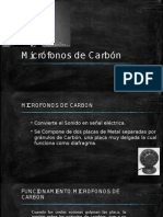 Micrófonos de Carbón