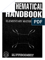Vygodsky Mathematical Handbook