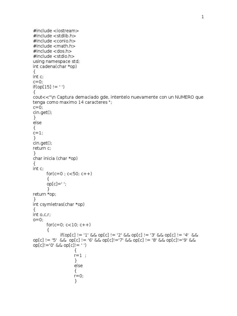 Método Gauss-Jordan en C++ | PDF