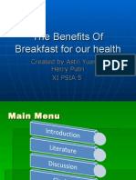 The Benefits Of Breakfast for our health 2.ppt