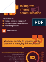 10 ways to improve internal communication