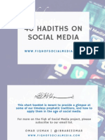 40 Hadiths On Social Media