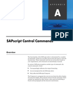 SAPScript Control Commands