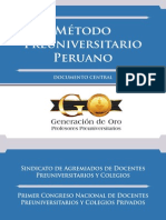 FOLLETO metodo preuniversitario 