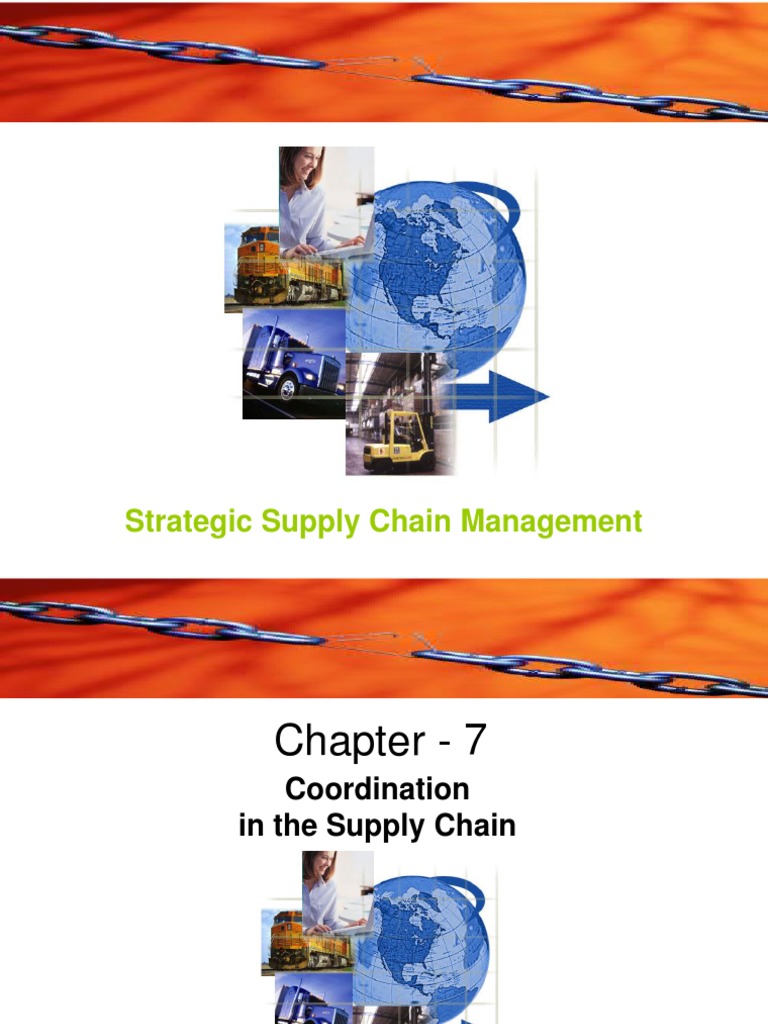 Coordination in the Supply Chain Inventory Supply Chain