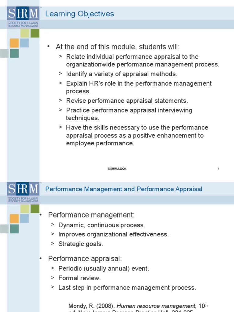 Performance Management PPT SL Edit BS | PDF | Performance Management ...