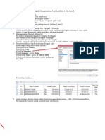 Cara latihan excel TIK