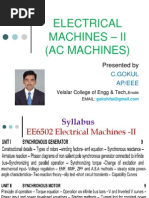 Electrical Machines 2 AC Machines